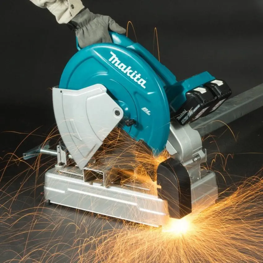 Makita Cordless Chop Saw Metal Cutting Power with No Cord PTR