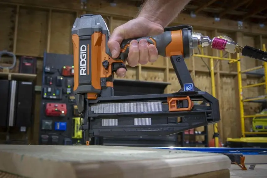 Ridgid 16 gauge finish nailer 18v sale