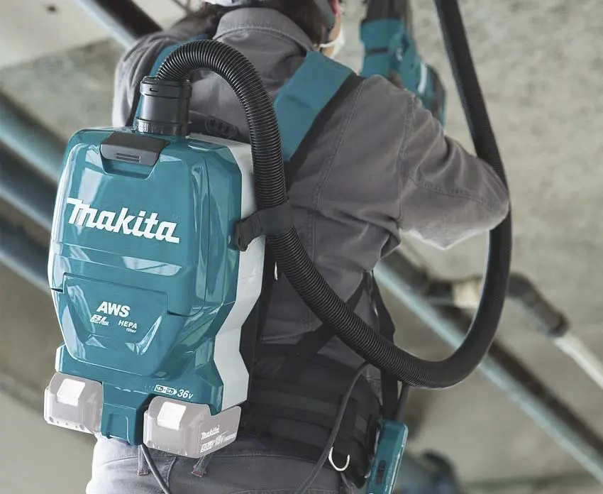 Makita AWS Ready HEPA Backpack Vacuum XCV10ZX Pro Tool Reviews