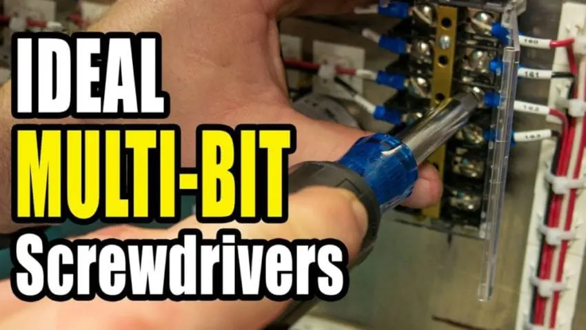 Ideal Adjustable Length and 12-in-1 Multi-Bit Screwdrivers Video