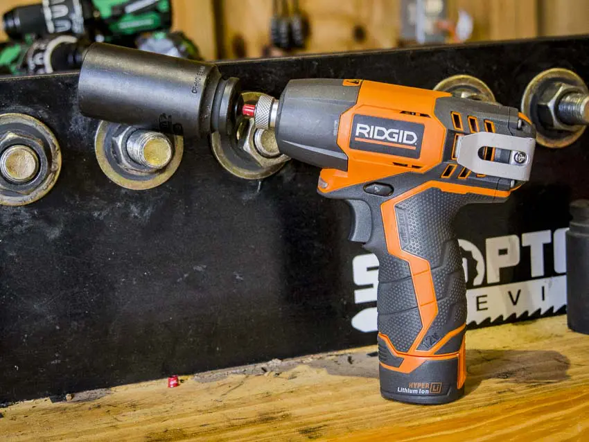 Ridgid 12 volt drill set sale