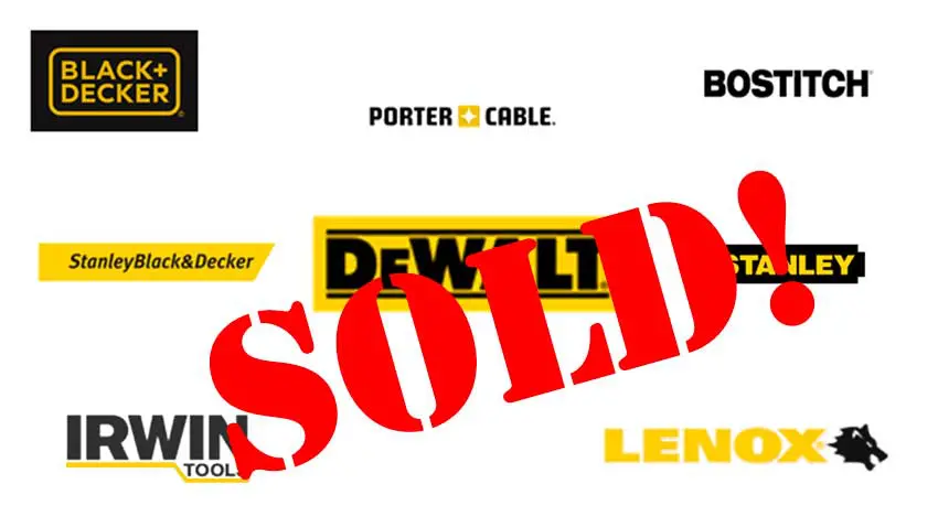 Stanley Black & Decker SOLD