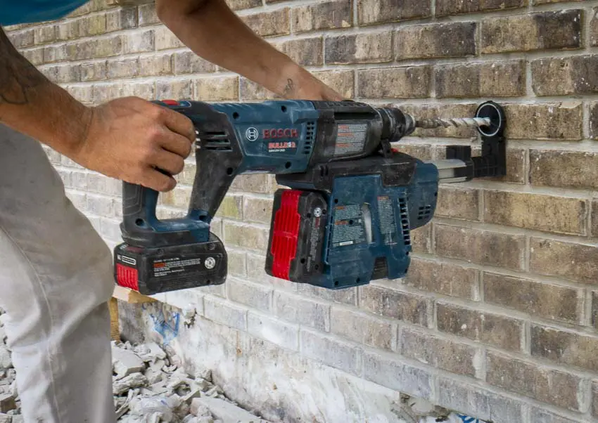 Bosch Bulldog Rotary Hammer Review with Dust Extractor GBH18V 26DN