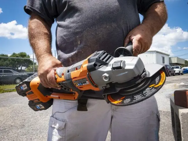 Ridgid grinder cordless sale