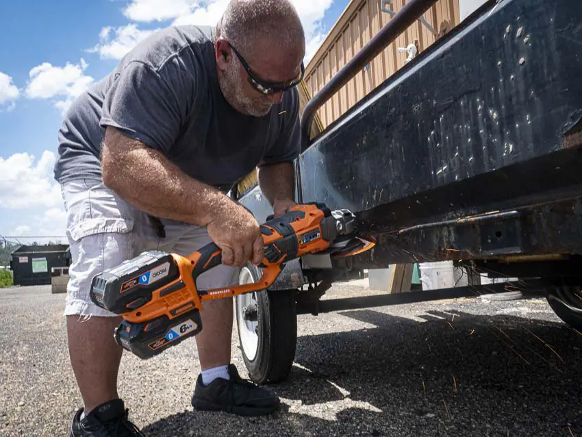 Ridgid Octane grinder trailer