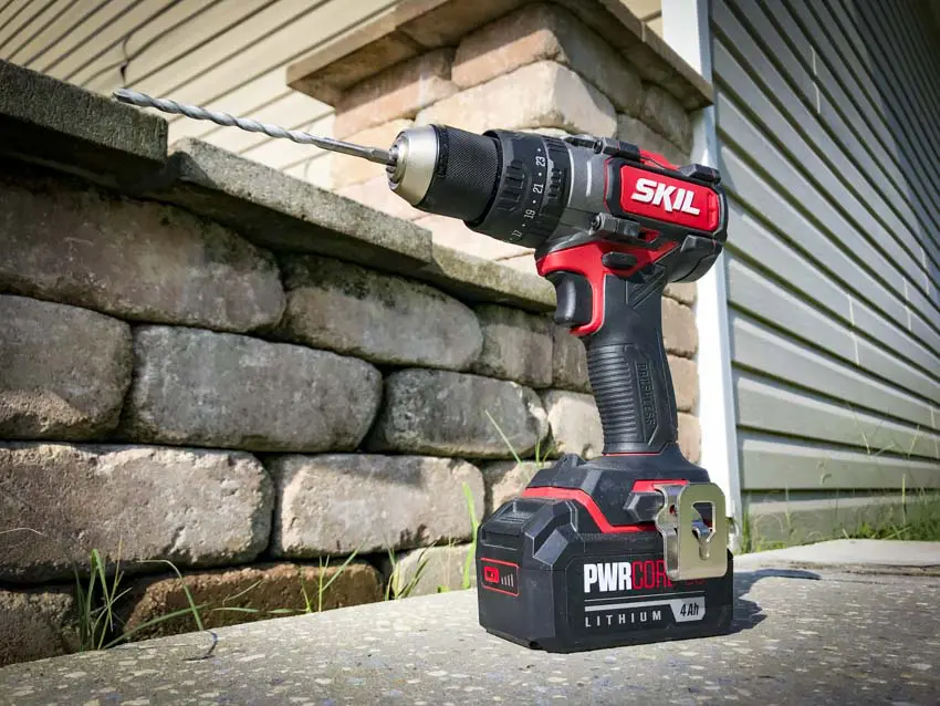 Hammer Drill vs Drill | Skil PWRCore20 Heavy-Duty Brushless Hammer Drill Profile