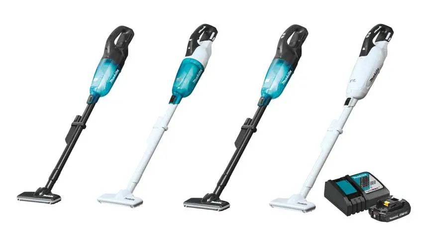 Makita 18V Cordless Compact Vacuums 4 Models PTR