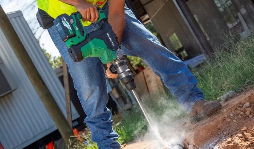 Metabo HPT MultiVolt 1-9-16 in SDS-Max Rotary Hammer