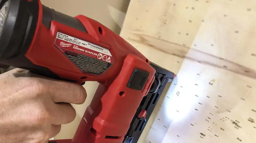 Milwaukee narrow crown stapler sale