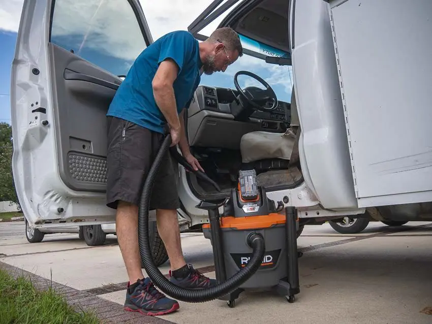 Ridgid 18V Cordless Wet Dry Shop Vacuum