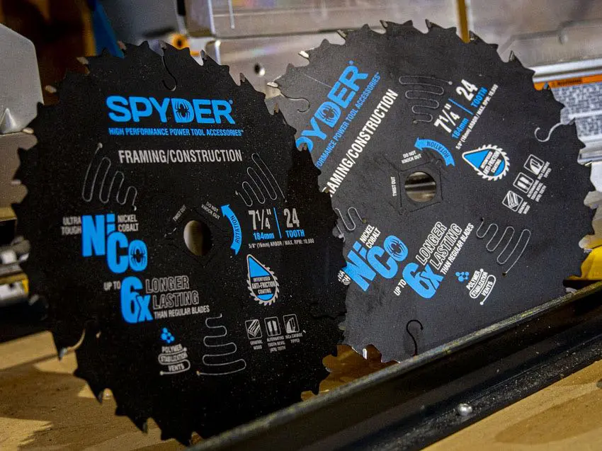 Spyder Circular Saw Blades Premium Quality 7 1 4 Pro Tool Reviews