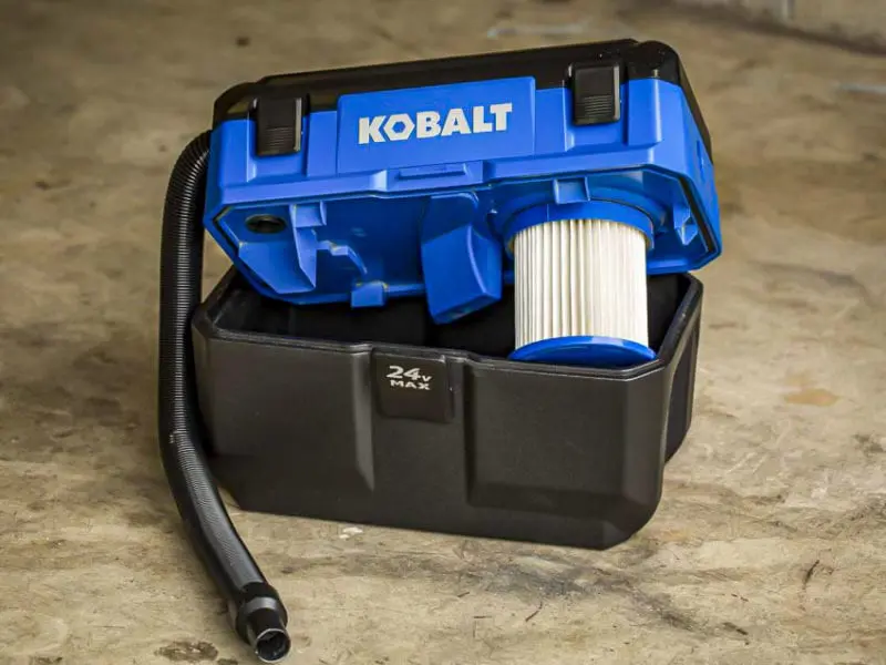 Kobalt 24-volt 2024 Max 3-Gallons Cordless Wet/Dry Shop Vacuum with Accessories