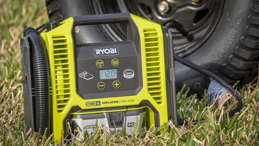 Ryobi tire inflator deflator sale