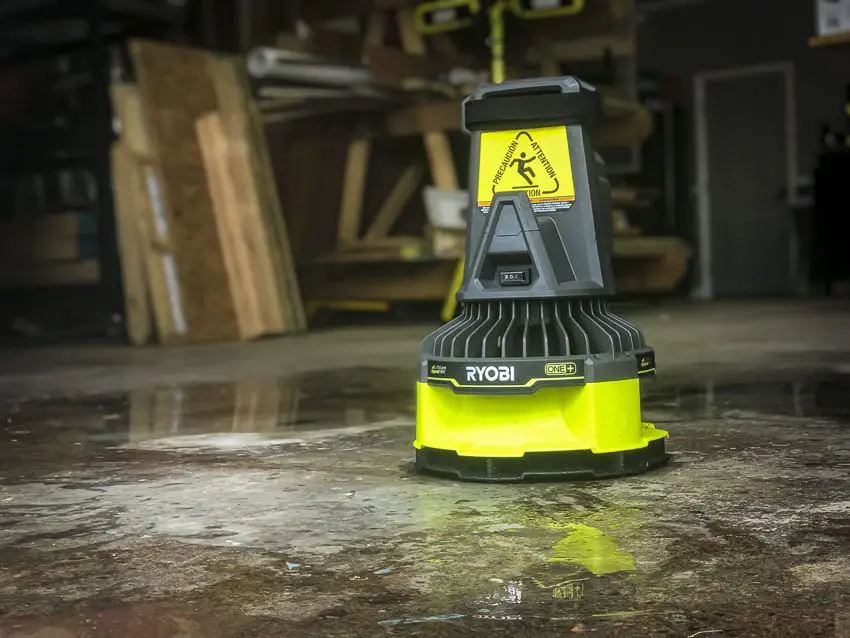 Ryobi Hybrid Floor Dryer Fan