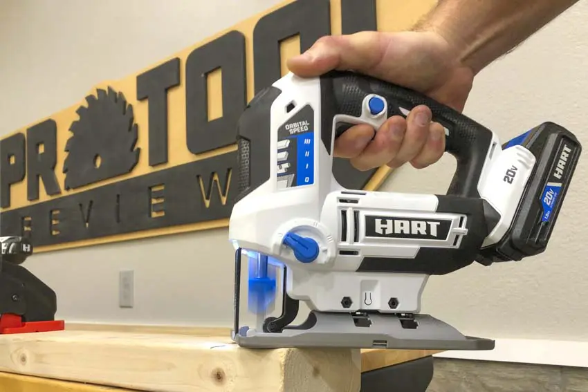 Hart 20V Jigsaw Hands On Review Pro Tool Reviews