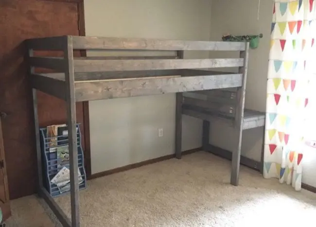 DIY loft bed