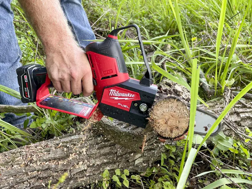 Milwaukee m12 hatchet cordless chainsaw sale