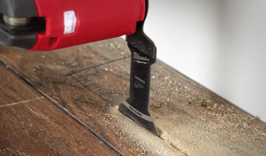 Milwaukee Oscillating Multi-Tool Blades plunge cutting