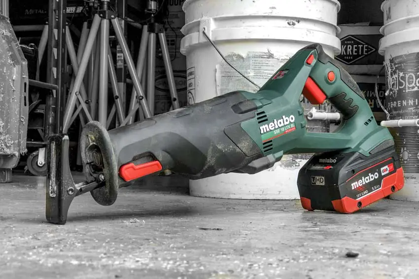 Metabo 18V Brushless Reciprocating Saw Review SSE 18 LTX BL