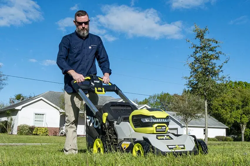 Ryobi 40v self propelled mower review sale