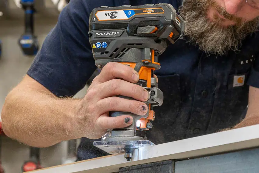 Rigid 18v router sale