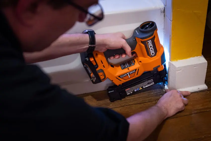 Ridgid 18V 18ga Cordless Brad Nailer Review Pro Tool Reviews