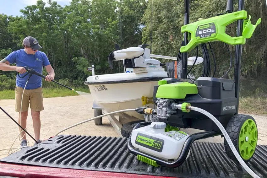 Greenworks 60V Pro 1800 PSI Hybrid Battery Pressure Washer Review