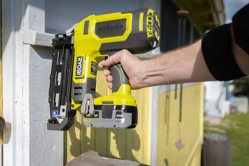 Ryobi cordless 15 gauge finish nailer sale