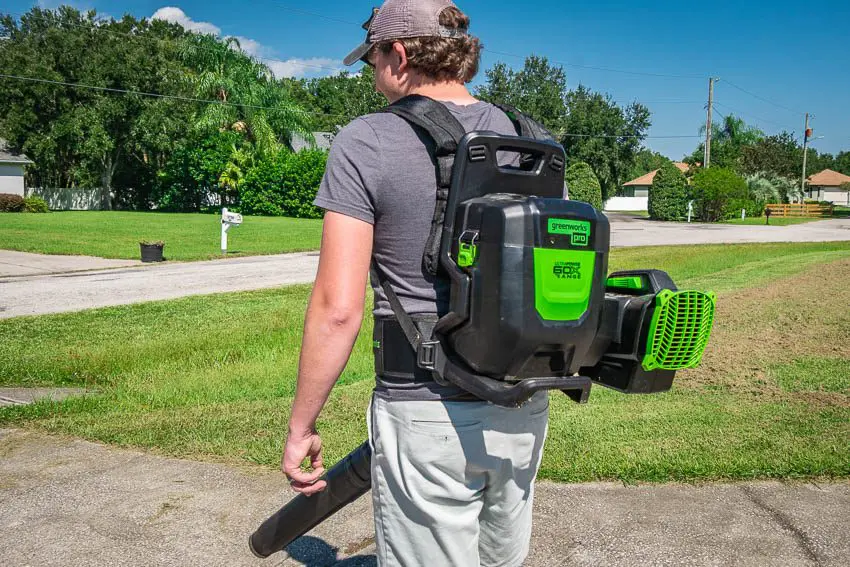 Greenworks 60V X-Range Backpack Blower Review 2420902T