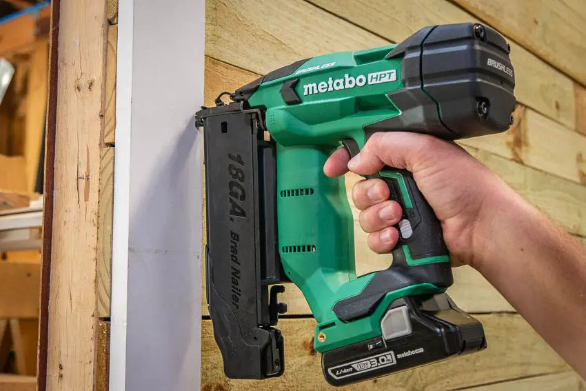 Metabo 18V 18ga. Brad Nailer FEature