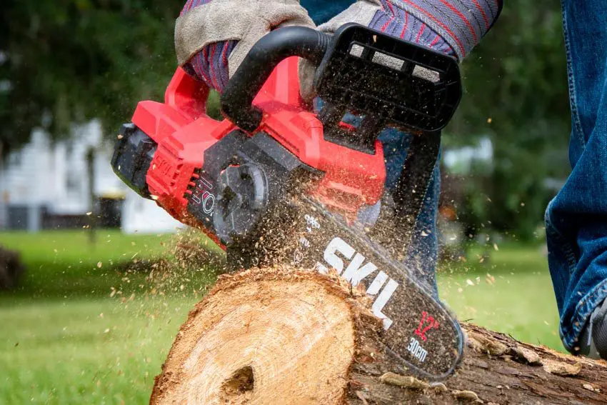 Skil 12-Inch Battery Chainsaw | PWRCore 20 Brushless