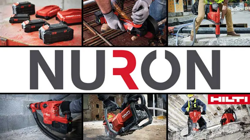 Hilti Nuron Power Tools and Battery Technology