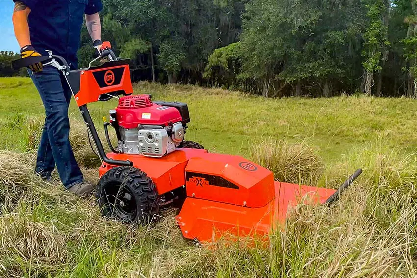 DR Power Commercial Field and Brush Mower Review XD26 PTR