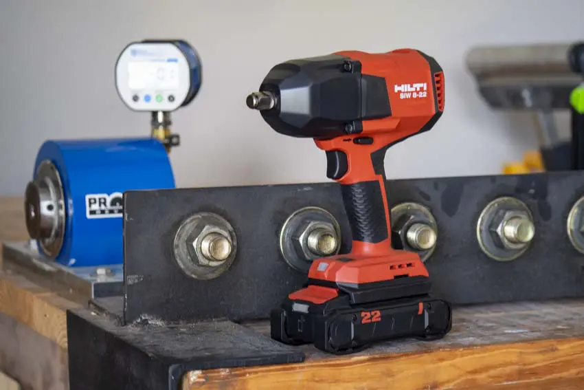 Hilti Nuron Cordless High Torque Impact Wrench Review SIW 8 22 PTR