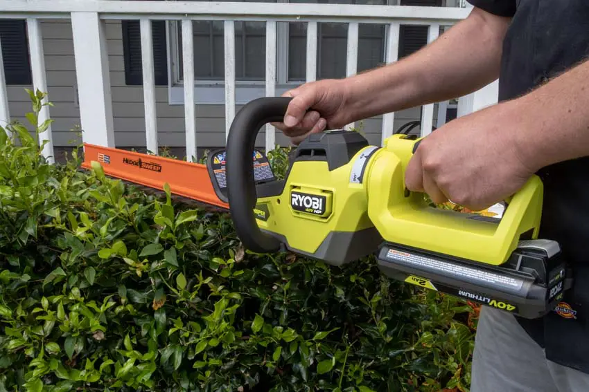 Ryobi 40v hedge trimmer with battery sale