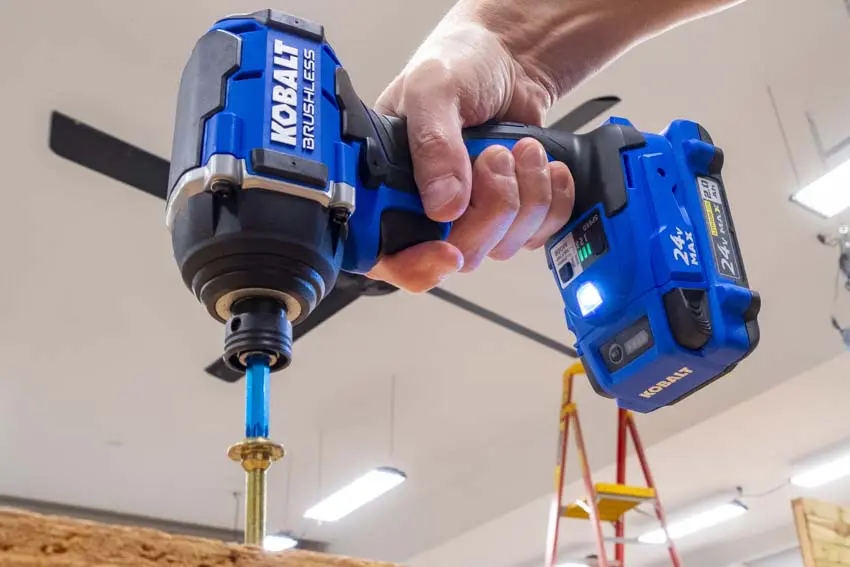 Kobalt brushless impact drill sale