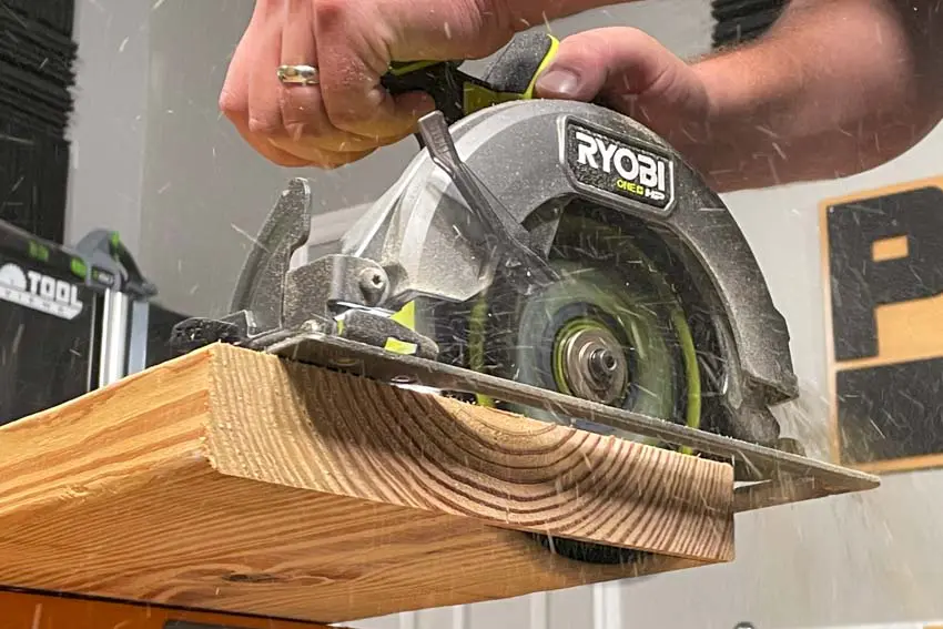 Ryobi 18V Cordless 6 1 2 Inch Circular Saw Review HP Brushless