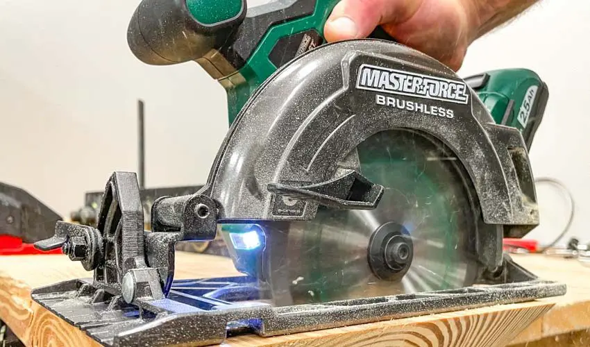 Masterforce Boost 6 1/2-inch circular saw review