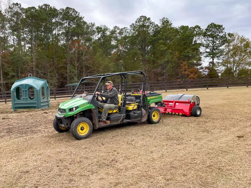 Tow and Collect Pasture Groomer Review