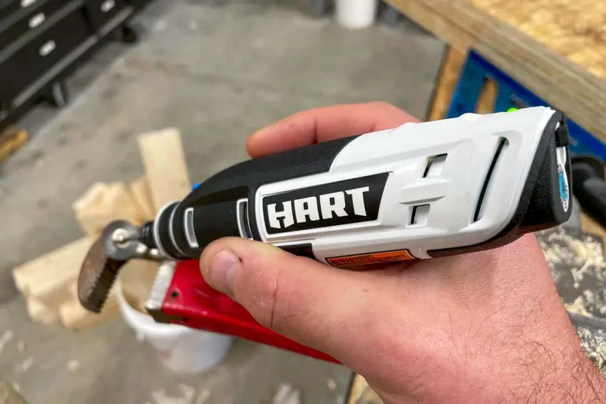 HART 4V Cordless 5 Speed Rotary Tool Review Pro Tool Reviews