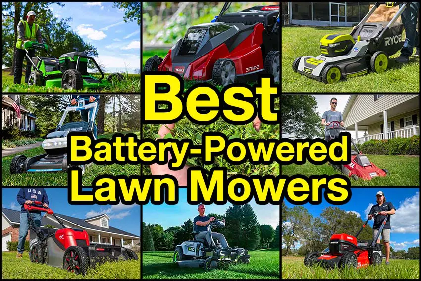 Best battery powered push mower sale