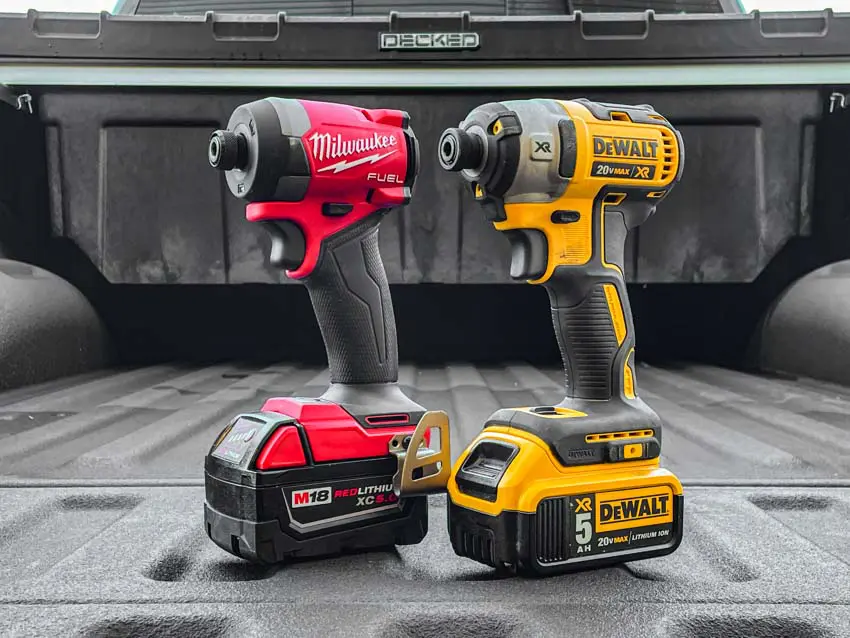 Dewalt impact driver comparison sale