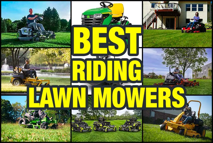 Best sitting lawn mower sale