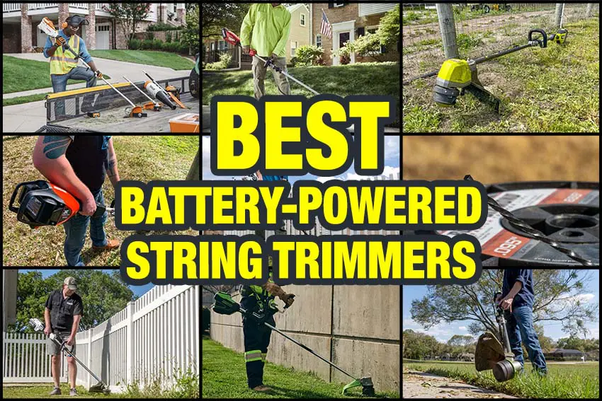 Battery power string trimmer sale