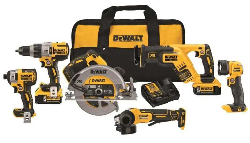 DeWalt DCK695P2 20V Max XR 6-Tool Combo Kit