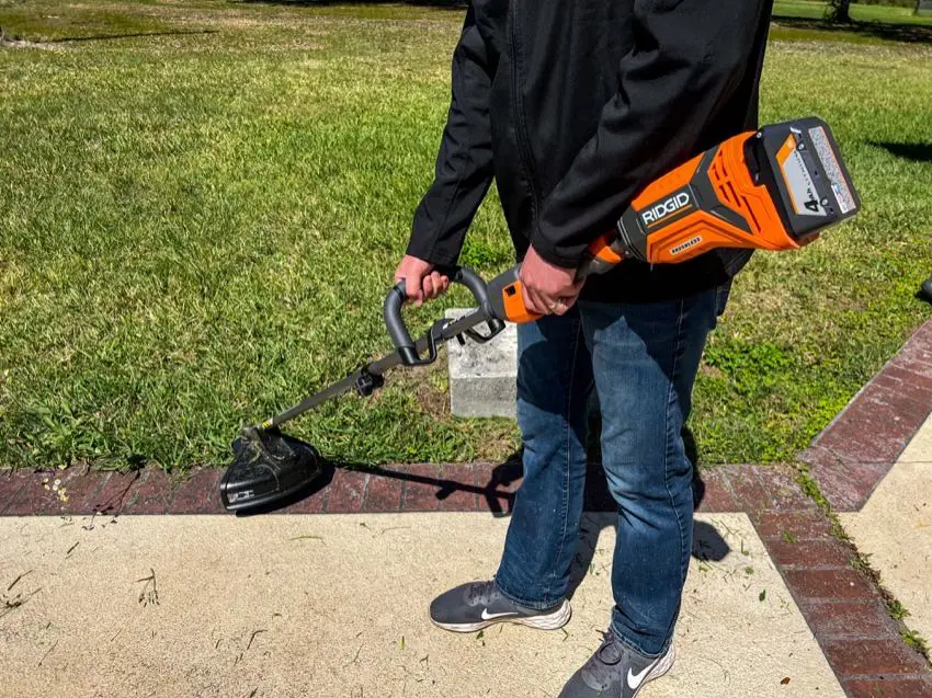 Ridgid 18V Battery Powered String Trimmer Review Pro Tool Reviews