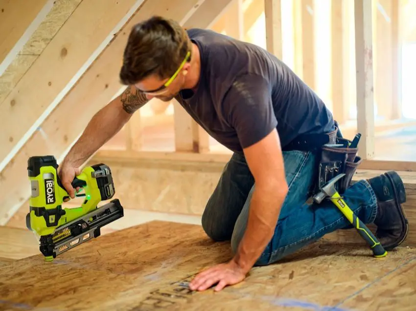 Ryobi 18V Cordless Framing Nailer Review PBL345 Pro Tool Reviews