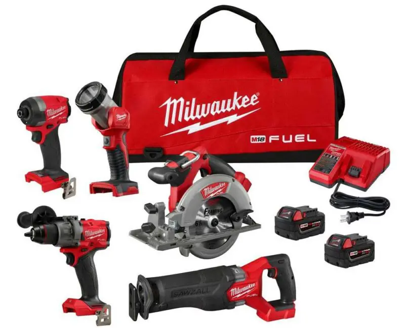 Battery powered tool set sale