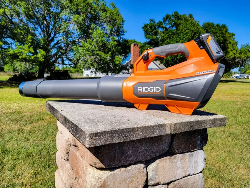 Ridgid battery powered leaf blower sale