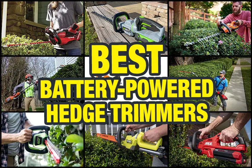 Best Battery-Powered Hedge Trimmer Reviews